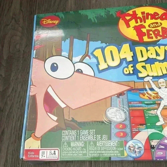 🆕phineas And Ferb🆕🔥 | 104 Days Of Summer SEALED Board Game - Picture 3 of 7